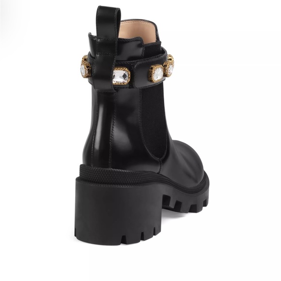 Gucci Trip Bootie with Jewels - Picture 2 of 11
